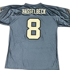 Vintage Seattle Seahawks Hasselbeck #8 NFL blue and white jersey size Large